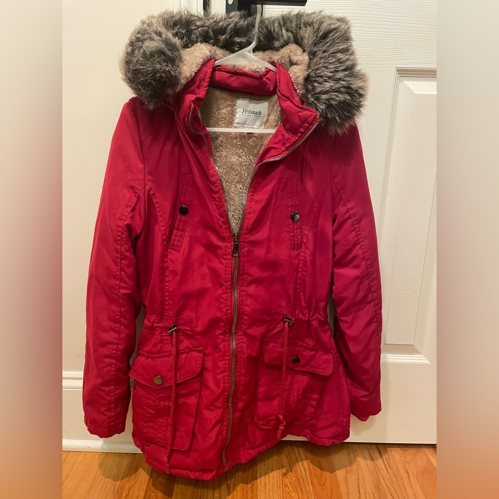 Holsters Red winter coat